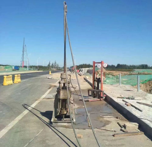 闵行公路高聚物注浆加固